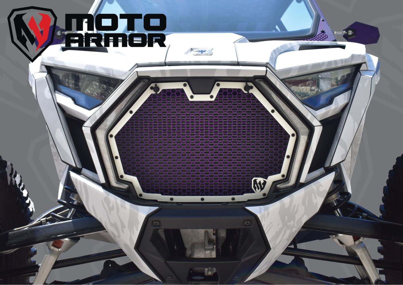 Photo of Moto Armor Radiator Grill for 2025+ RZR PRO XP, R, S by Moto Armor - Premium for UTVs / Side by Sides