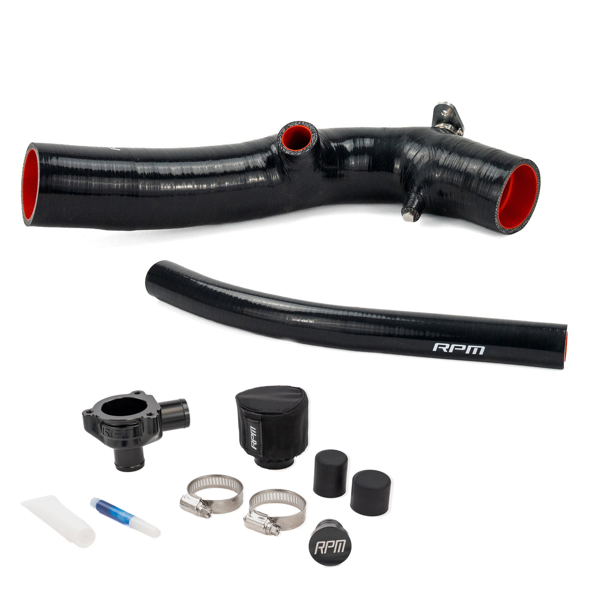 CFMOTO ZForce Z10 black charge tube with electronic BOV