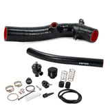 CFMOTO ZForce Z10 black charge tube with mechanical BOV