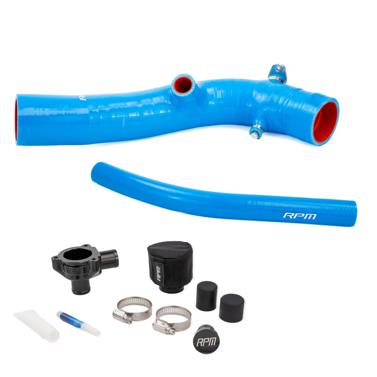 CFMOTO ZForce Z10 blue charge tube with electronic BOV