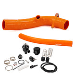 CFMOTO ZForce Z10 orange charge tube with mechanical BOV