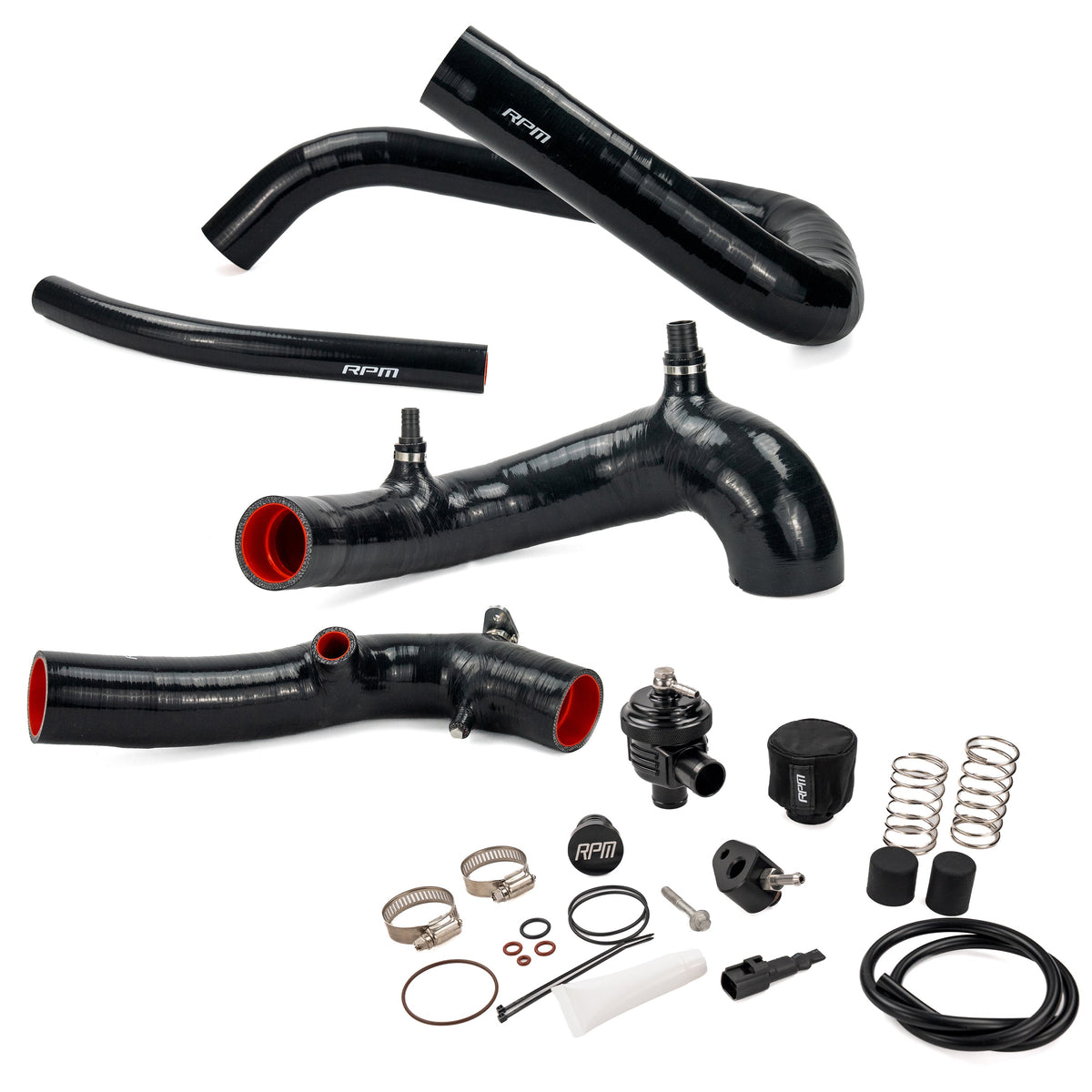 CFMOTO ZForce Z10 black tube kit with mechanical BOV