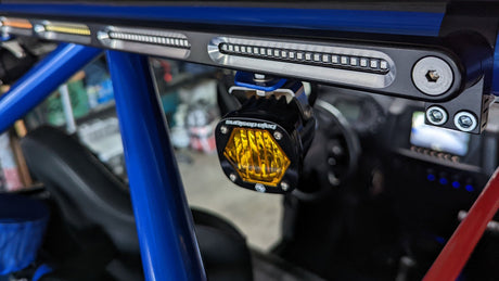Photo of 28" Billet Aluminum LED Chase Light Bar by Litt Industries - Premium Lights for UTVs / Side by Sides