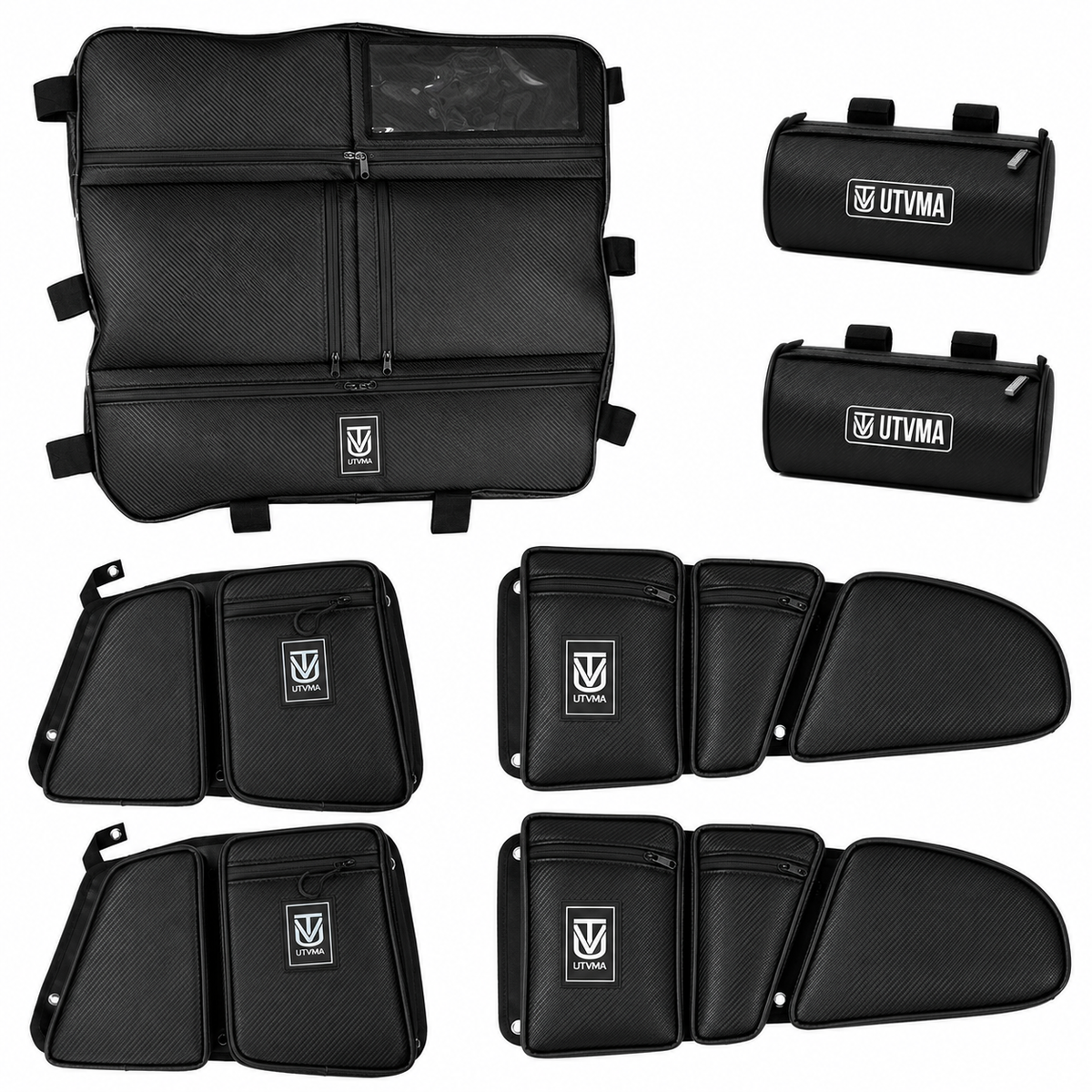 Polaris RZR 4 1000 and 900 seven-piece bag set by UTV Mountain Accessories