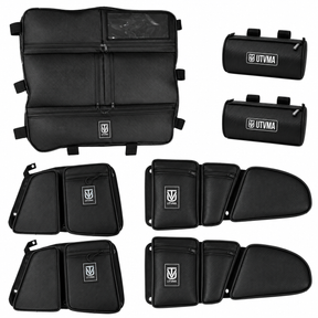 Polaris RZR 4 1000 and 900 seven-piece bag set by UTV Mountain Accessories