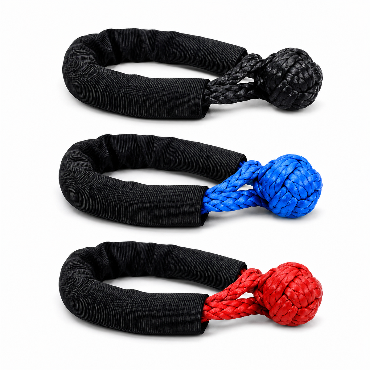 UTV Soft Shackle with Protective Sleeve