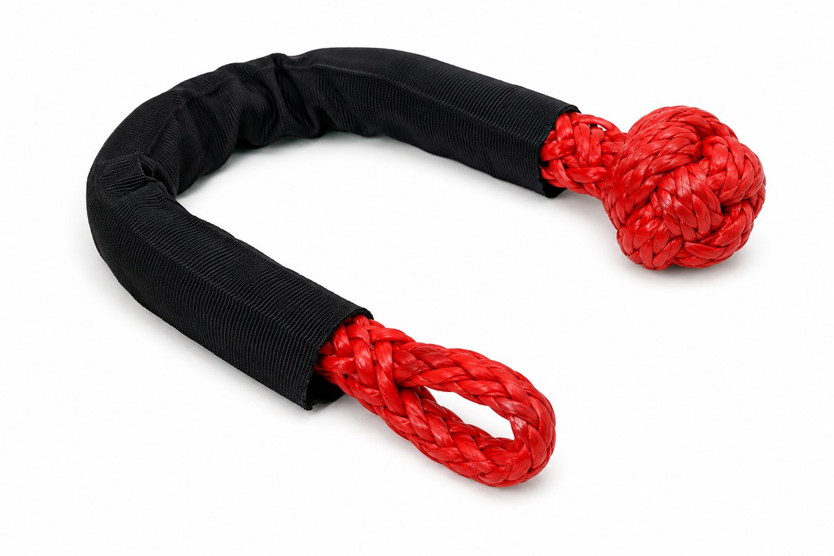 UTV Soft Shackle with Protective Sleeve