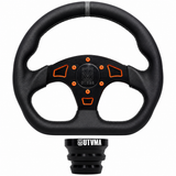 UTVMA DriftX UTV Leather Steering Wheel with Hub – Premium Grip, Universal Fit