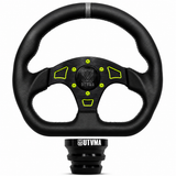 UTVMA DriftX UTV Leather Steering Wheel with Hub – Premium Grip, Universal Fit