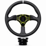 UTVMA Octane Leather Steering Wheel With Hub (Polaris, Can Am, Kawasaki, Honda Models
