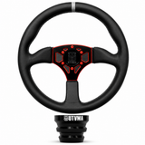 UTVMA Octane Leather Steering Wheel With Hub (Polaris, Can Am, Kawasaki, Honda Models