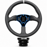 UTVMA Octane Leather Steering Wheel With Hub (Polaris, Can Am, Kawasaki, Honda Models