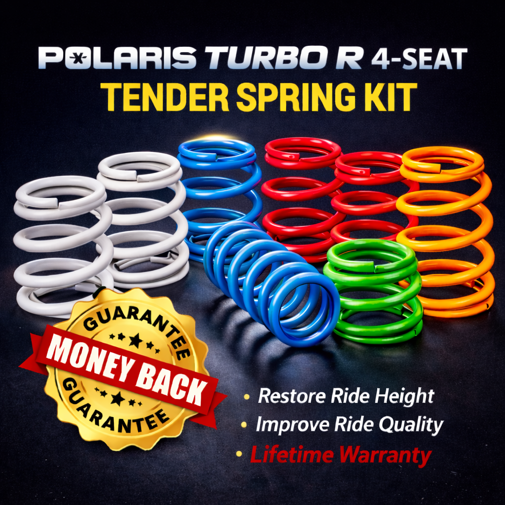 Polaris RZR Turbo R 4-Seat Tender Spring Kit featured in Polaris RZR Turbo R Tender Springs