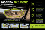 Adjustable UTV Rearview Mirror