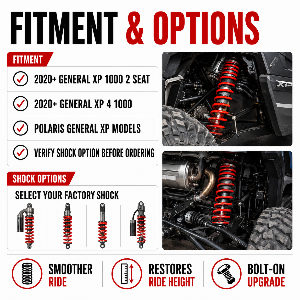 Polaris General XP Tender Spring Kit | 2020+