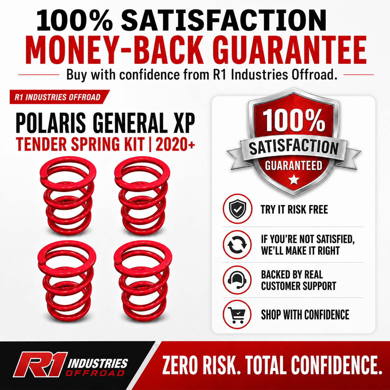 Polaris General XP Tender Spring Kit | 2020+