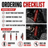 SuperATV Polaris RZR XP 1000 Tender Springs (2019–2023)