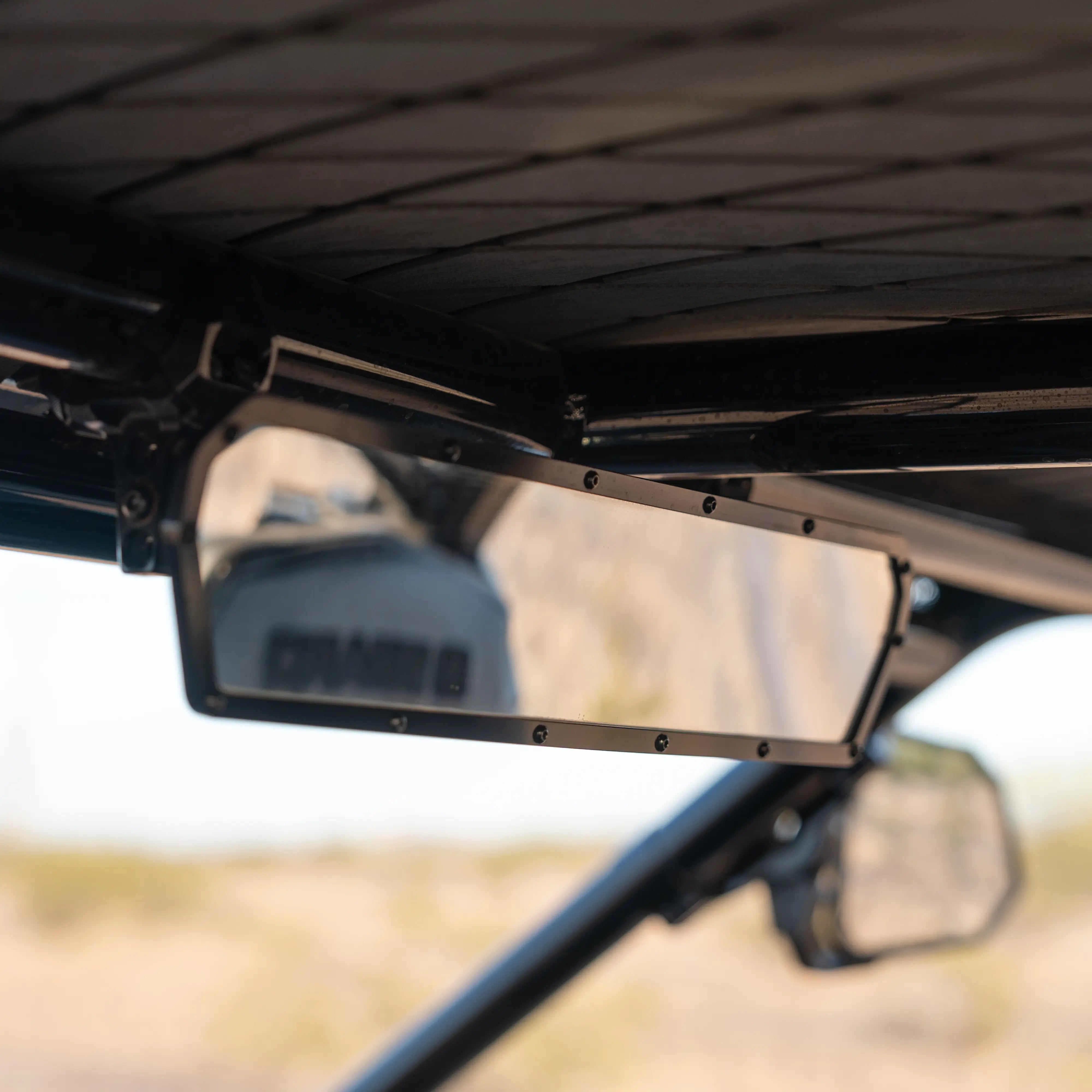 Super DELUXE 16” Offroad UTV Center Rearview Mirror - Huge Field of Vision + Durable Aluminum (2024)