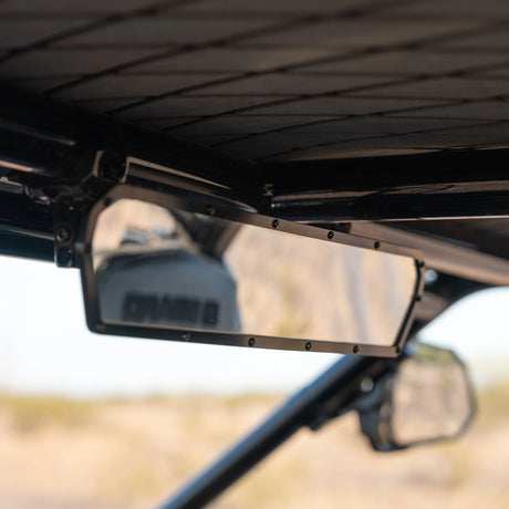 Super DELUXE 16” Offroad UTV Center Rearview Mirror - Huge Field of Vision + Durable Aluminum (2024)