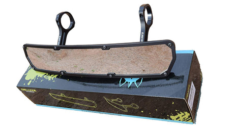 15" Deluxe 1.75 Center Rearview Mirror - Wide-Angle + Durable Aluminum Cover (2020+)