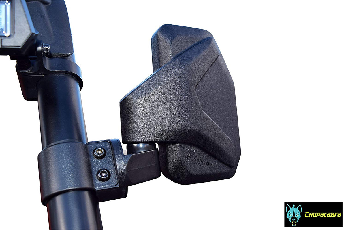 Offroad Rear View/Side Mirror for UTV with SPOT Mirror - Right & Left Pair for 1.6"