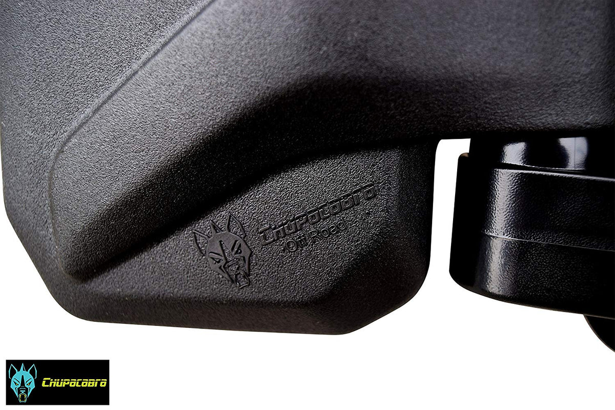 Offroad Rear View/Side Mirror for UTV with SPOT Mirror - Right & Left Pair for 1.6" - 2"