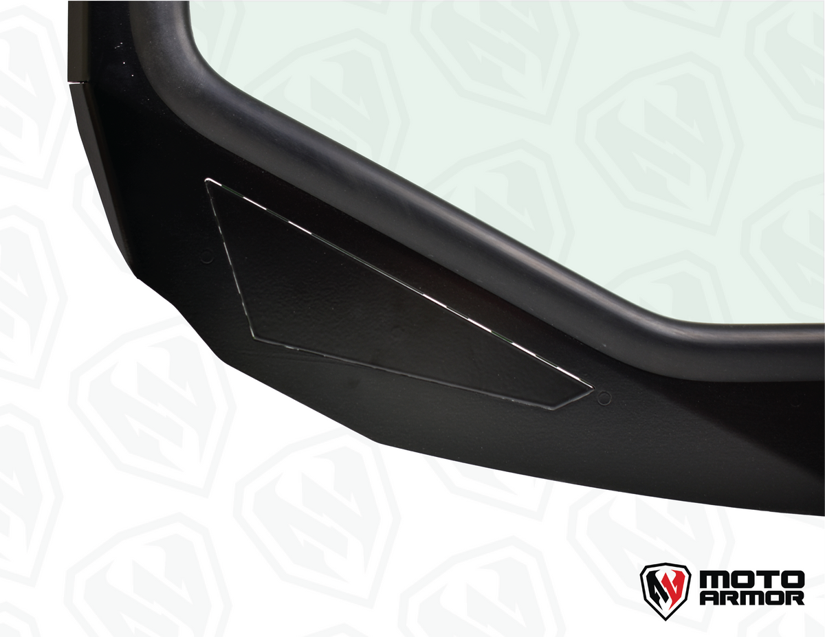 Photo of Kawasaki H2 Full Glass Windshield by Moto Armor - Premium for UTVs / Side by Sides