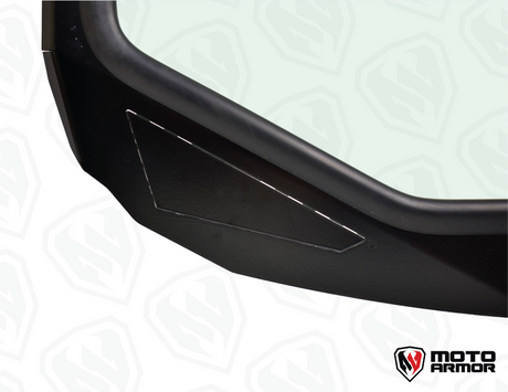 Photo of Kawasaki H2 Full Glass Windshield by Moto Armor - Premium for UTVs / Side by Sides