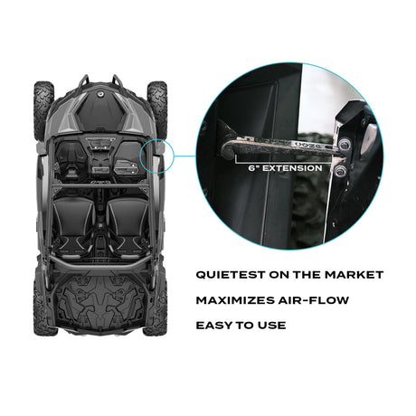 Photo of Carbon Fiber UTV Aero Door Latches by Super Comp - Premium Door Latches for UTVs / Side by Sides