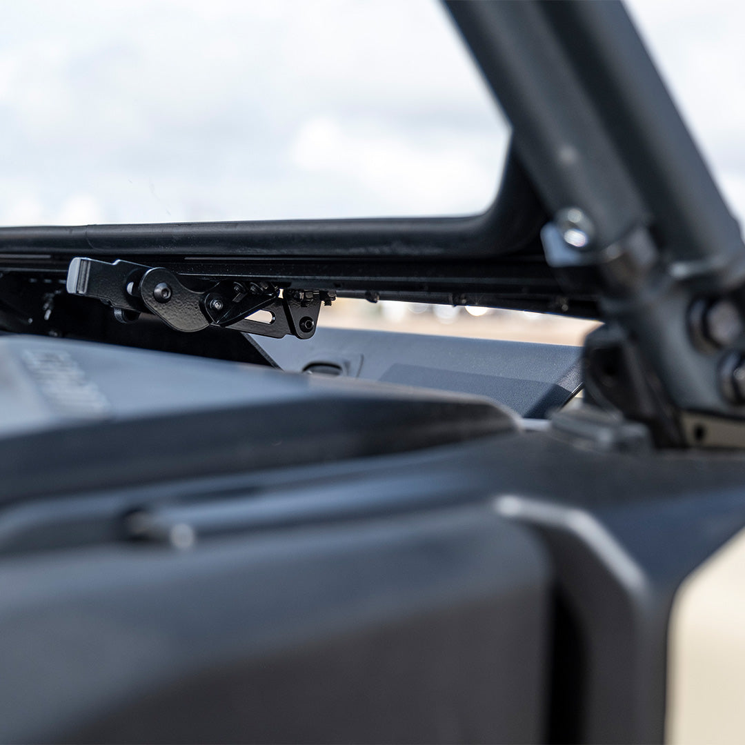 Photo of Can-Am Commander Vented Front Windshield by Super Comp - Premium Glass Front Windshield for UTVs / Side by Sides