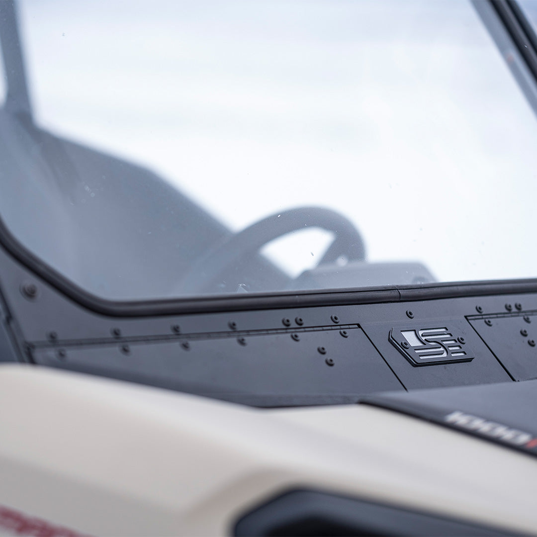 Photo of Can-Am Commander Vented Front Windshield by Super Comp - Premium Glass Front Windshield for UTVs / Side by Sides