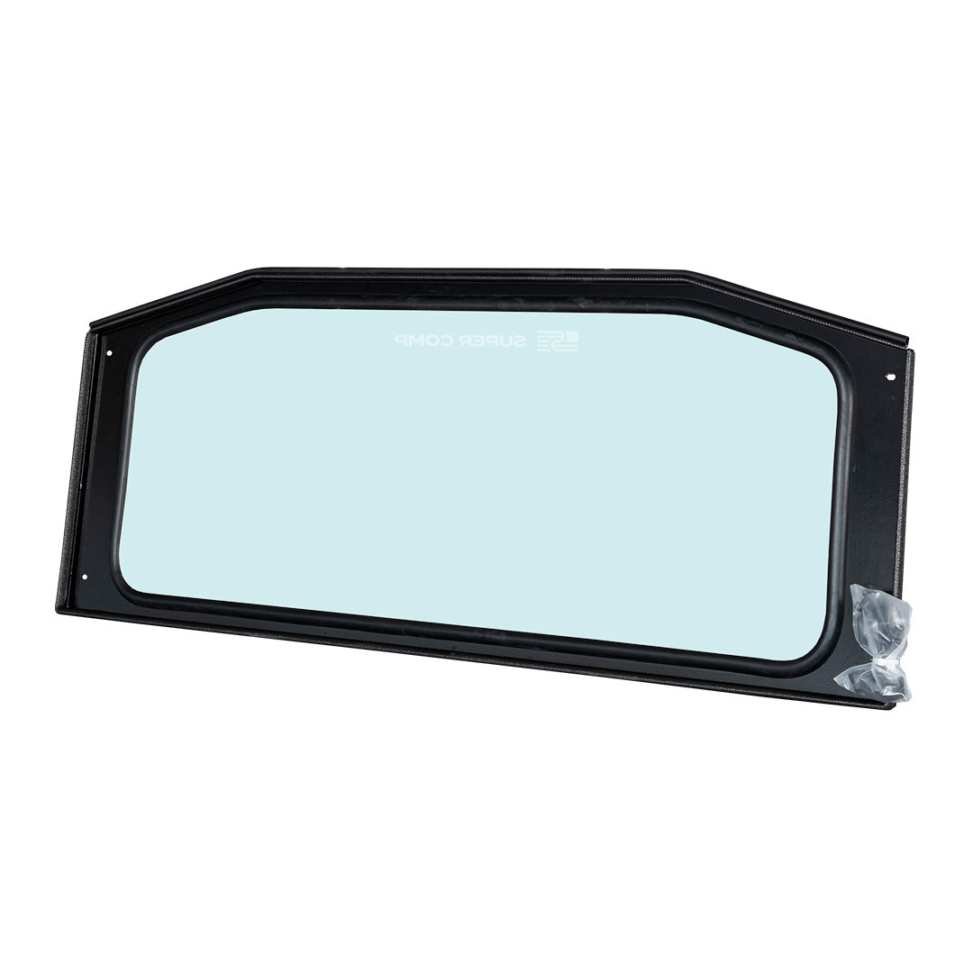 Photo of Can-Am Defender Rear Windshield by Super Comp - Premium Rear Windshield for UTVs / Side by Sides