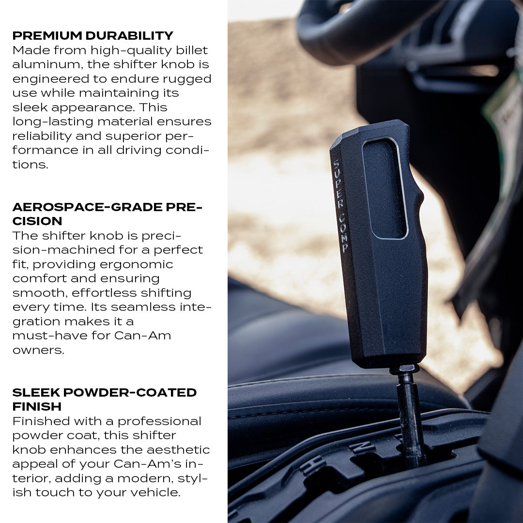Photo of Can-Am Shifter Knob by Super Comp - Premium Shifters & Shifter Knobs for UTVs / Side by Sides