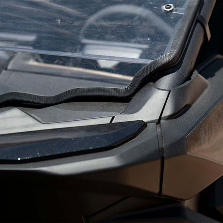 Photo of Can-Am Maverick R Polycarbonate Half Front Windshield by Super Comp - Premium Polycarbonate Front Windshield for UTVs / Side by Sides