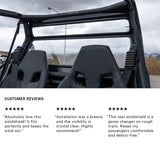 Photo of Can-Am Maverick Tinted Trail Rear Windshield by Super Comp - Premium Windshields for UTVs / Side by Sides