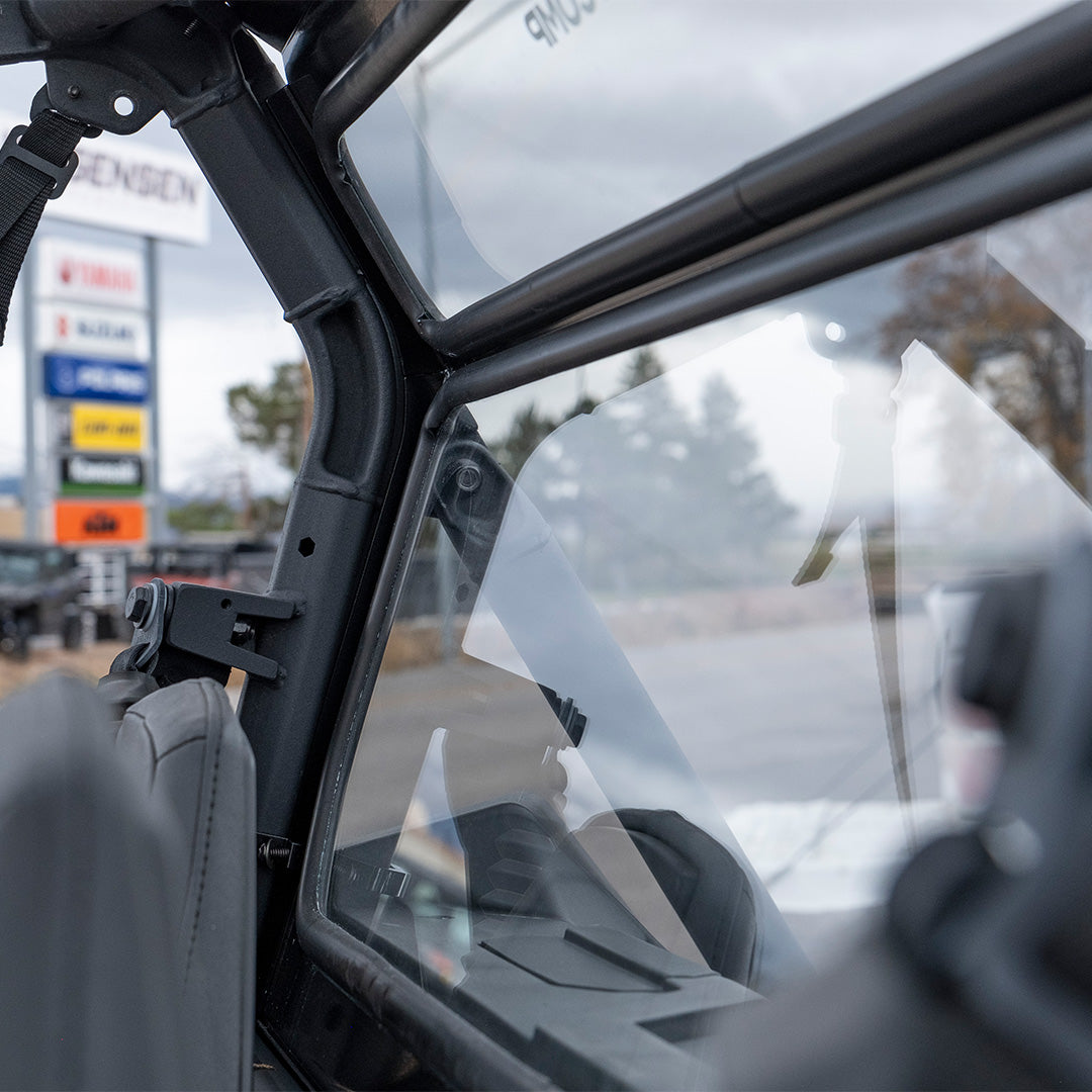 Photo of Can-Am Maverick Tinted Trail Rear Windshield by Super Comp - Premium Windshields for UTVs / Side by Sides