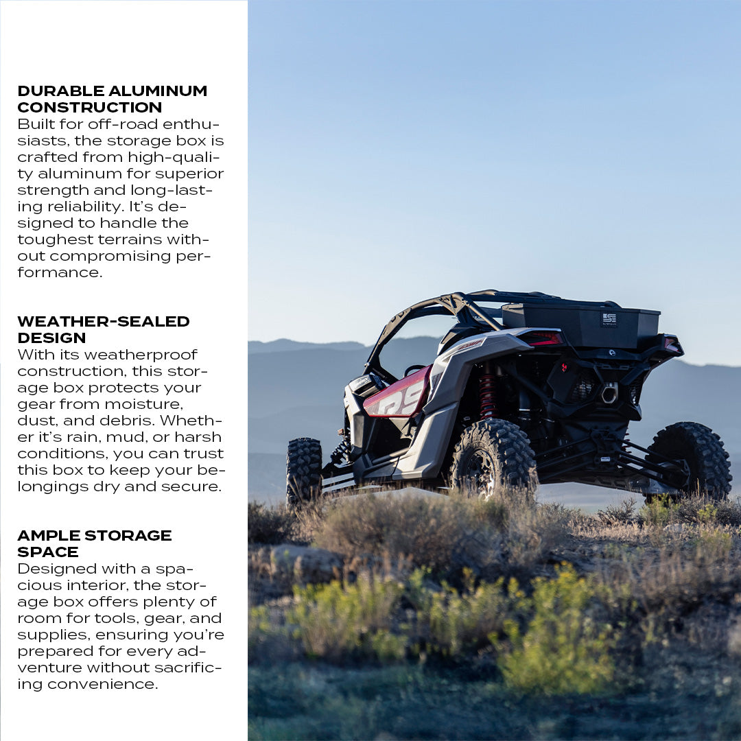 Photo of Can-Am X3 Storage Box by Super Comp - Premium Storage for UTVs / Side by Sides