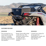 Photo of Can-Am X3 Storage Box by Super Comp - Premium Storage for UTVs / Side by Sides