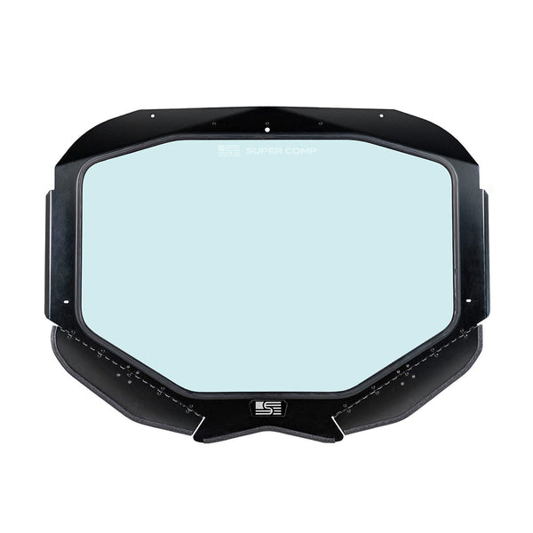 Photo of Can-Am Maverick X3 Glass Front Windshield - DOT Approved, Adjustable Vents (2018-2025) by Super Comp - Premium Windshields for UTVs / Side by Sides