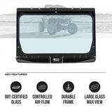 Photo of CF Moto 950 Sport Front Windshield by Super Comp - Premium Windshields for UTVs / Side by Sides