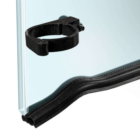 Photo of Honda Talon Polycarbonate Half Front Windshield by Super Comp - Premium Polycarbonate Front Windshield for UTVs / Side by Sides