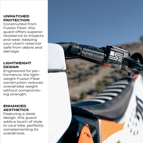 Photo of Super Comp Fusion Fiber Clutch Reservoir Guard (KTM, Gas Gas, Husqvarna) by Super Comp - Premium Clutch Tools & Accessories for UTVs / Side by Sides