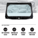 Photo of Kawasaki KRX Front Windshield by Super Comp - Premium Windshields for UTVs / Side by Sides