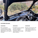 Photo of Kawasaki KRX Front Windshield by Super Comp - Premium Windshields for UTVs / Side by Sides