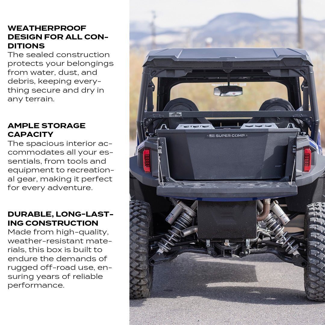 Photo of Polaris General Storage Box by Super Comp - Premium Storage for UTVs / Side by Sides