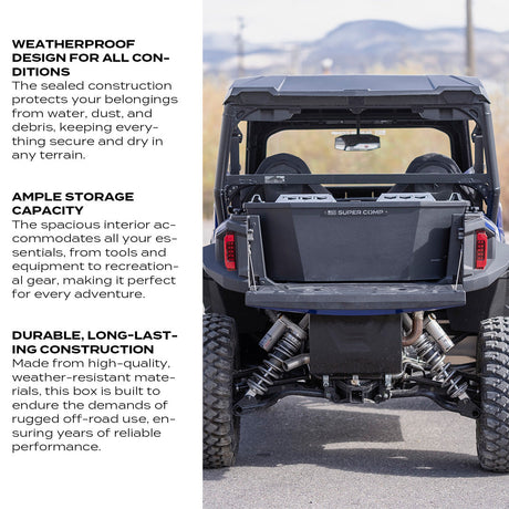 Photo of Polaris General Storage Box by Super Comp - Premium Storage for UTVs / Side by Sides