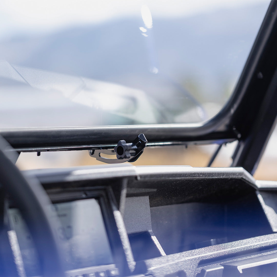 Photo of Polaris General Front Windshield by Super Comp - Premium Glass Front Windshield for UTVs / Side by Sides