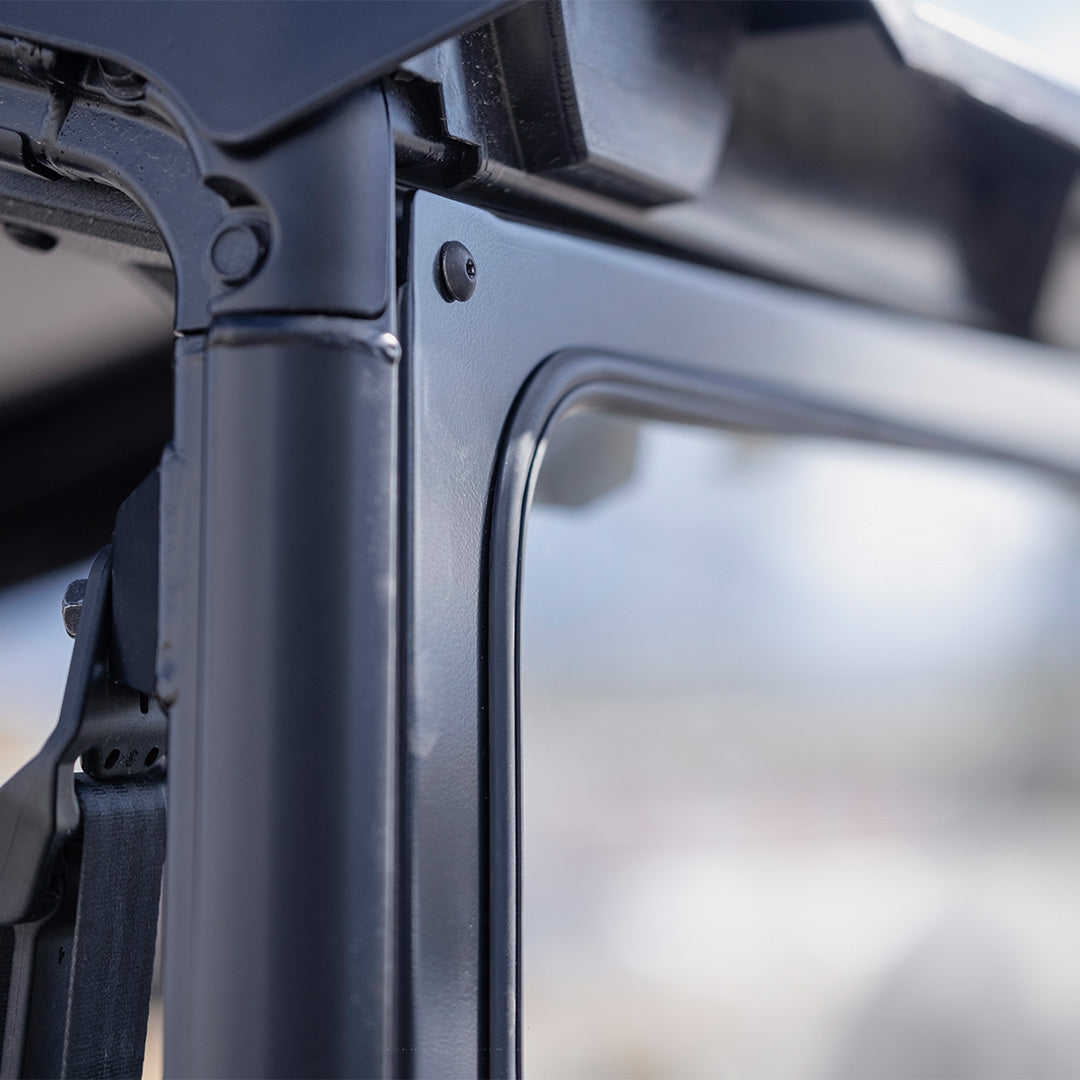Photo of Polaris General Rear Windshield by Super Comp - Premium Rear Windshield for UTVs / Side by Sides