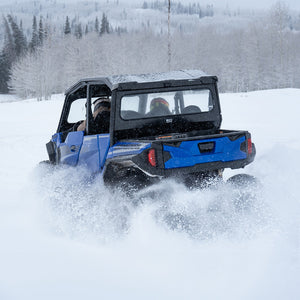 Photo of Polaris General Rear Windshield by Super Comp - Premium Rear Windshield for UTVs / Side by Sides