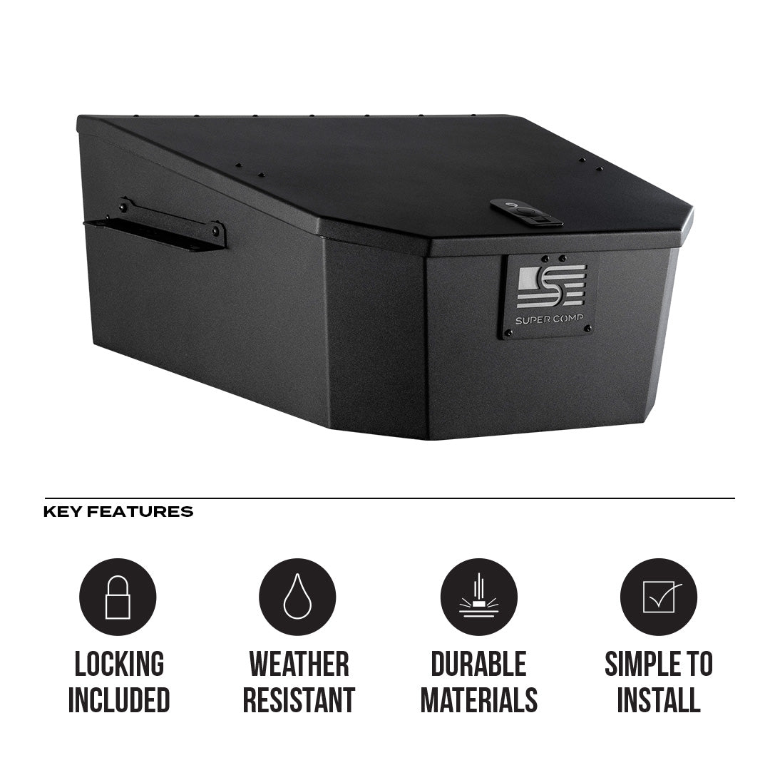 Photo of Polaris Pro R Storage Box by Super Comp - Premium Storage for UTVs / Side by Sides